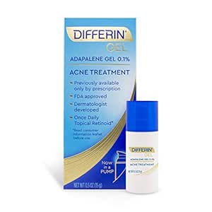 Amazon.com: Acne Treatment Differin Gel, 30 Day Supply, Retinoid ...