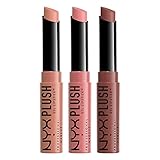 NYX PROFESSIONAL MAKEUP Plush Gel Lipstick, Set 1