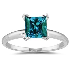 Studs Galore 1.80-2.40 Cts of 7 mm AAA Princess Lab