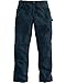 Carhartt Men's Washed Duck Work Dungaree Pant, Midnight, 34W X 34L