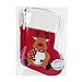 Christmas Holiday Stockings Christmas Hanging Bags 6PCS Red Felt Xmas Tree Decorations Santa Snowman Reindeer Treat Bag
