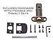 Privacy Locking Set - Crystal Regency Fluted Door Knob with Victorian Plate Rosette in Oil Rubbed Bronze