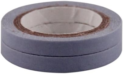 Lychee Craft 2pcs DIY Japanese Purple Mini Washi Tape
