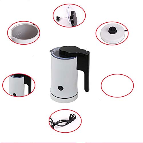 ALY Milchaufschäumer Elektrisch Automatischer Milchschäumer, Antihaftbeschichtung, Erhitzen und Aufschäumen für heiße… – Bild 4