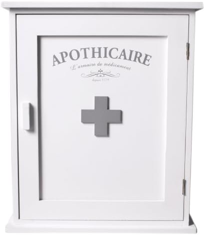 GreyZook French Style Medicine/Bathroom Cabinet. First Aid Cabinet.