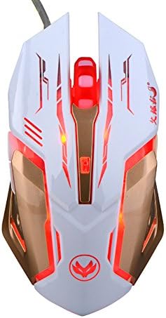 Gaming Mouse / FOJNY Wired Ergonomic USB Mice 6 Buttons for Pro Game Notebook, PC, Laptop, Computer
