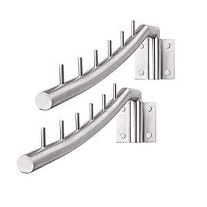 Amazon.com: IMEEA Closet Hanger Space Saver Swing Arm Wall ...