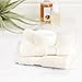 Amazon Brand – Pinzon Heavyweight Luxury Cotton Washcloths - Set of 2, 12 x 12 Inch, Ivory