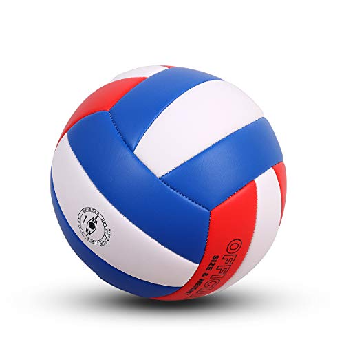 YANYODO Official Size 5 Volleyball, Soft Indoor Outdoor Volleyball for Game Gym Training