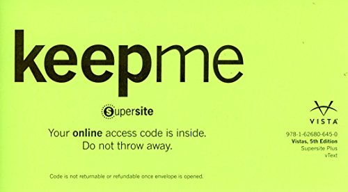 Vistas (Supersite Plus Access Code)