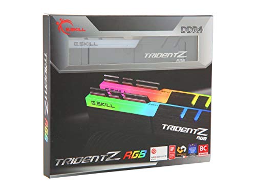 G.Skill TridentZ RGB Series 16GB (2 x 8GB) 288-Pin DDR4 SDRAM DDR4 3200 (PC4 25600) Desktop Memory F4-3200C16D-16GTZRX
