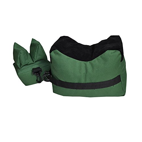 Shooting Rest Bags, Front Rear Shooting Sand Bag Sandbag for Hunting Hunter Shooter Green