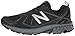 New Balance Men's 410 V5 Trail Running Shoe, Black/Thunder/Alpha Red, 14 XW US