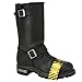 Xelement 1445 Men's Black Steel Toe Motorcycle Engineer Boots - 12