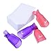 eBoot 20 Pieces Nail Soak off Cap Clip Nail UV Gel Polish Remover Clips with 420 Pack Nail Polish Remover Pads Nail Wipes Cotton Pads