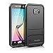 Galaxy S6 Waterproof Case,Easylife 6.6 feet Underwater IP 68 Certified Waterproof Dirtproof Shockproof Snowproof Full Sealed Cover Case for Samsung Galaxy S6 (Black)