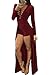 YOLL V-neck One Piece Bodysuit Jumpsuit Bodycon Rompers Dress