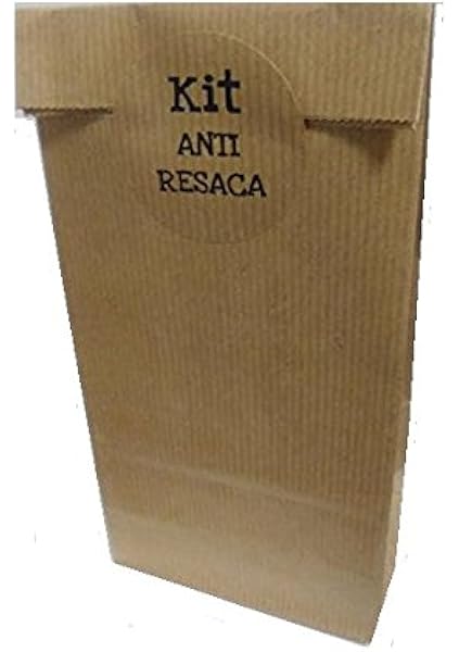 50 Bolsas Kraft KIT ANTI RESACA: Amazon.es: Oficina y papelería