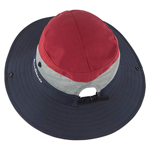 Damen Pferdeschwanz Sommer Sonne breite Krempe Hut Verstellbar Faltbare Safari Fischerhut