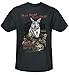 Trevco Men's Monty Python Run Away Short Sleeve Shirt