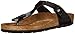 Birkenstock Women's GIzeh Thong Sandal, Black Patent, 38 N EU/7-7.5 2A(N) US