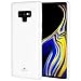 GOOSPERY Pearl Jelly for Samsung Galaxy Note 9 Case (2018) Slim Thin Rubber Case (White)