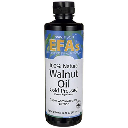 Buy Swanson 100 Natural Walnut Oil, Cold Pressed 16 fl oz (473 ml