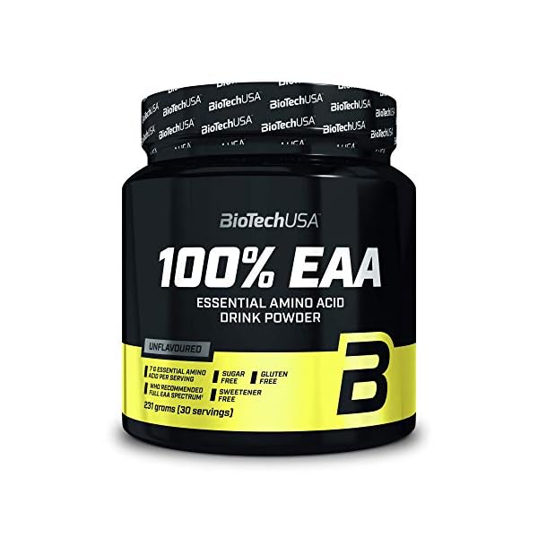 BioTechUSA-100-EAA-Drink-Powder-containing-Essential-Amino-acids-Without-sweeteners-Aromas-and-colourants-231-g BioTechUSA 100% EAA Drink Powder containing Essential Amino acids Without sweeteners, Aromas and colourants, 231 g