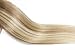 Vario Clip in Hair Extensions Human Hair Double Weft Brazilian Hair 18 Inch Mixed Bleach Blonde 7pcs 70g Set Silky Straight 100% Real Remy Human Hair Extensions Balayage Hair