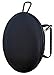 CASEBUDi Oval Hard Shell Headphone Carrying Case | for Beats and Similar Folding Headphones | Black Ballistic Nylon