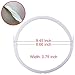 Sealing Ring - Pressure Cooker Silicone Sealing Ring for 5QT/6QT Instant Pot, Seal Lasting & BPA-free, Fits IP-DUO60, IP-LUX60, IP-DUO50, IP-LUX50, Smart-60, IP-CSG60 and IP-CSG50, Pack of 3