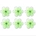 Flower Decorations Green Mini Nylon Flowers Decor Baby Nursery Bedroom Girls Room Wall Wedding Birthday Party Shower Home Craft Wire Mesh Fake Artificial 3D Butterfly Life (X-Small 2