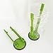 KACAGA Baggy Rack, 4 Pack Clip Food Storage Bag Racks Green onto Holder Sandwich Bag Racks Ideal Plastic Kitchen Gadget Well Sealable Bag Holder for Freezer Bags