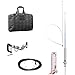 Super Antenna MP1DXR HF Portable SuperWhip All Band MP1 Antenna with Clamp Mount and Go Bag ham Radio Amateur