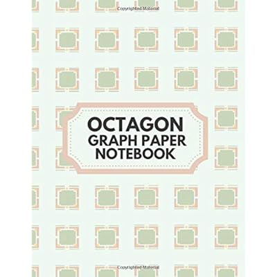 Octagon Graph Paper Original Grid Paper Pad DOUBLE SIDED