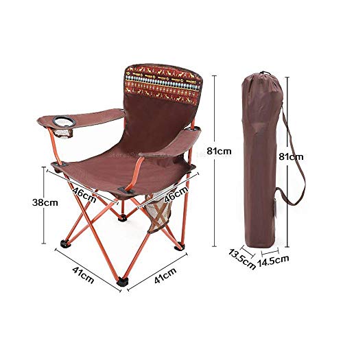 Bequeme Sonnenliege, Klappstuhl im Freien Klappbarer Angelstuhl Hocker Angelhocker Klappstuhl – Bild 3