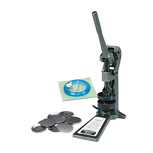 Badge-A-Minit 1706 2 1/4” Genuine Badge-A-Minit Badge-A-Matic Button-Making System with Cut-A-Circle and pin-back buttons (250 sets)