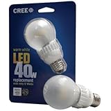 Cree BA19-04527OMF-12DE26-2U120 40W Equivalent 2700K A19 LED Light Bulb (8-Pack), Soft White