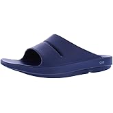OOFOS OOahh Unisex Sandal, 11 D(M) US, Navy
