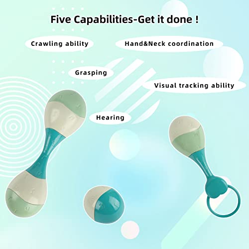 WYSLP Baby Rattles Toys Set,Early Development Learning Music Toy,Infant