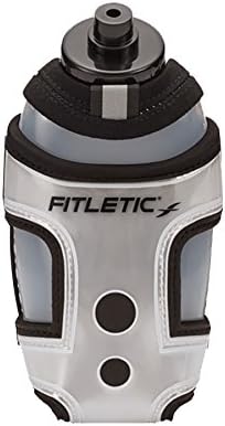 Fitletic Hydra Pocket - Black/Silver, 355 ml