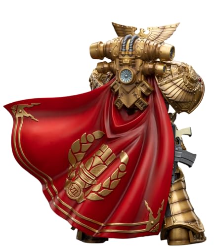HiPlay JoyToy Warhammer 40K The Horus Heresy Collectible Figure: Imperial Fists Rogal Dorn, Primarch of The Vllth Legion 1:18 Scale Action Figures JT8865