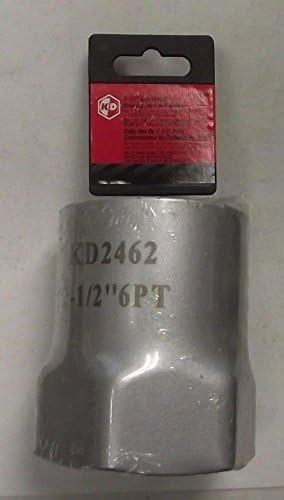 Socket Sets KD 2462 2-1/2" Hex Wheel Bearing Lock Nut Socket 1/2" Drive