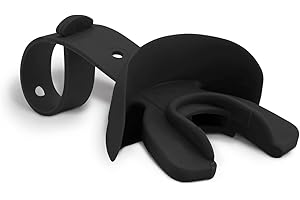 MARKWORT Vettex Youth Football Mouthguard, Black