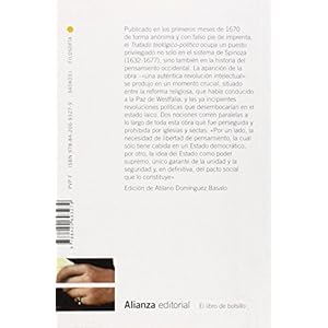 Tratado teológico político / Political theological treatise (Spanish Edition)