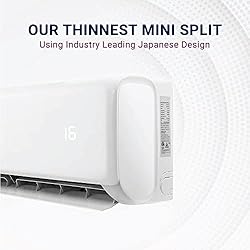 DELLA 18000 BTU Wifi Enabled Mini Split AC 21 SEER2
