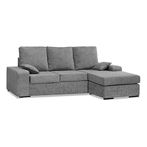 Muebles Baratos Sofa con Chaise Longue, 3 plazas, Subida A Domicilio
