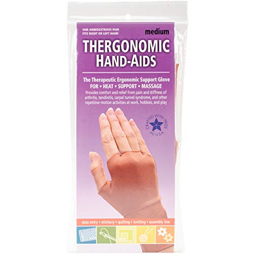 Frank A. Edmunds Hand-Aids Support Gloves, Medium, HA-3 (HA-1003)