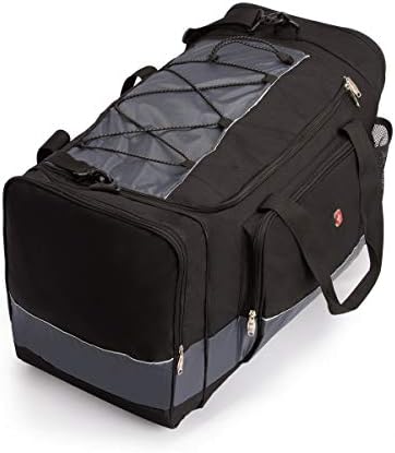 SWISSGEAR 20" Duffel Bag | Gym Bag | Travel Duffle Bags | Men's and Women's - Grey/Black 6 SWISSGEAR 20" Duffel Bag | Gym Bag | Travel Duffle Bags | Men's and Women's - Grey/Black