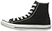 Converse Unisex Chuck Taylor All Star High Top Sneakers Black/White (8.5 B(M) US Women / 6.5 D(M) US Men, Black/White)